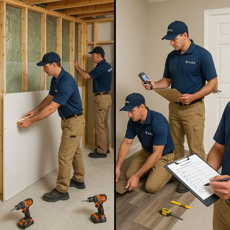 Repairs and Reconstruction process in Concord, MA